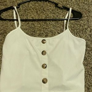 Womens tank top white small
